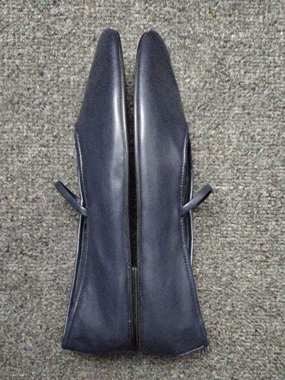 Jeffrey Campbell Navy Mary Jane Flats - Picture 6 of 12